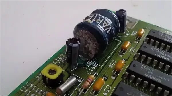 Battery damaged