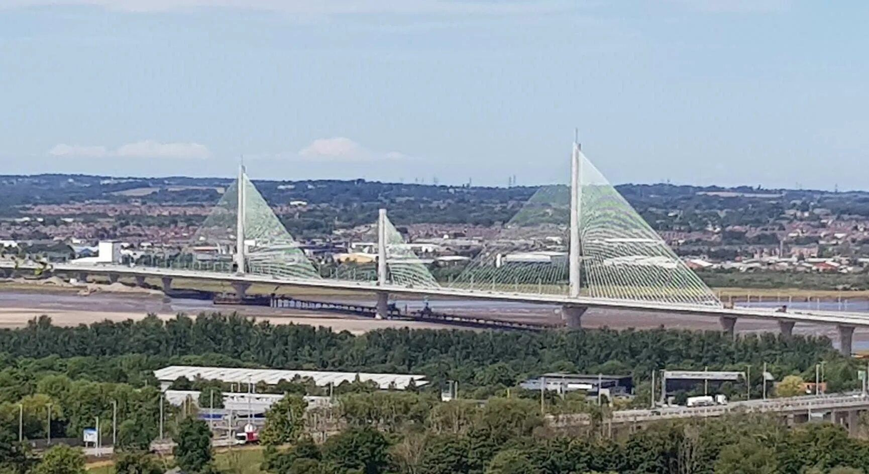 Gateway bridge. Widnes england bridge.