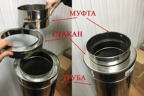 Как правильно соединять дымоход из нержавейки