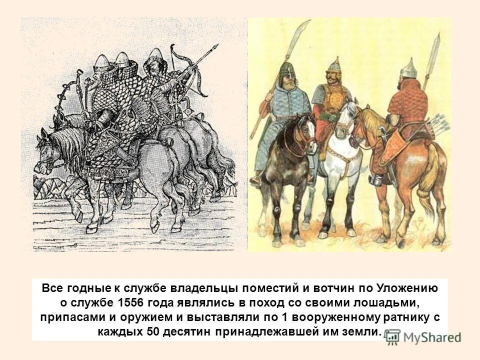 Уложение о службе время. Уложение о службе ивана грозного. 1556 год уложение о службе. уложение о службе 15551556 гг. военная реформа 1556 года.