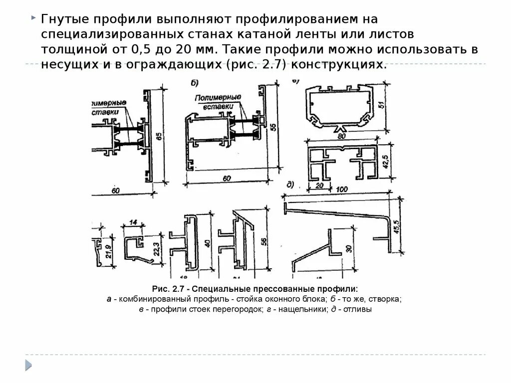 Тип гни. Специальные гнутые профили. Виды гнутых профилей. Формообразование гнутых профилей. Гнутые профили сортамент.