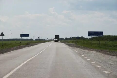 Дорога до омска на машине