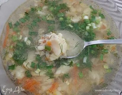 Суп с филе и рисом