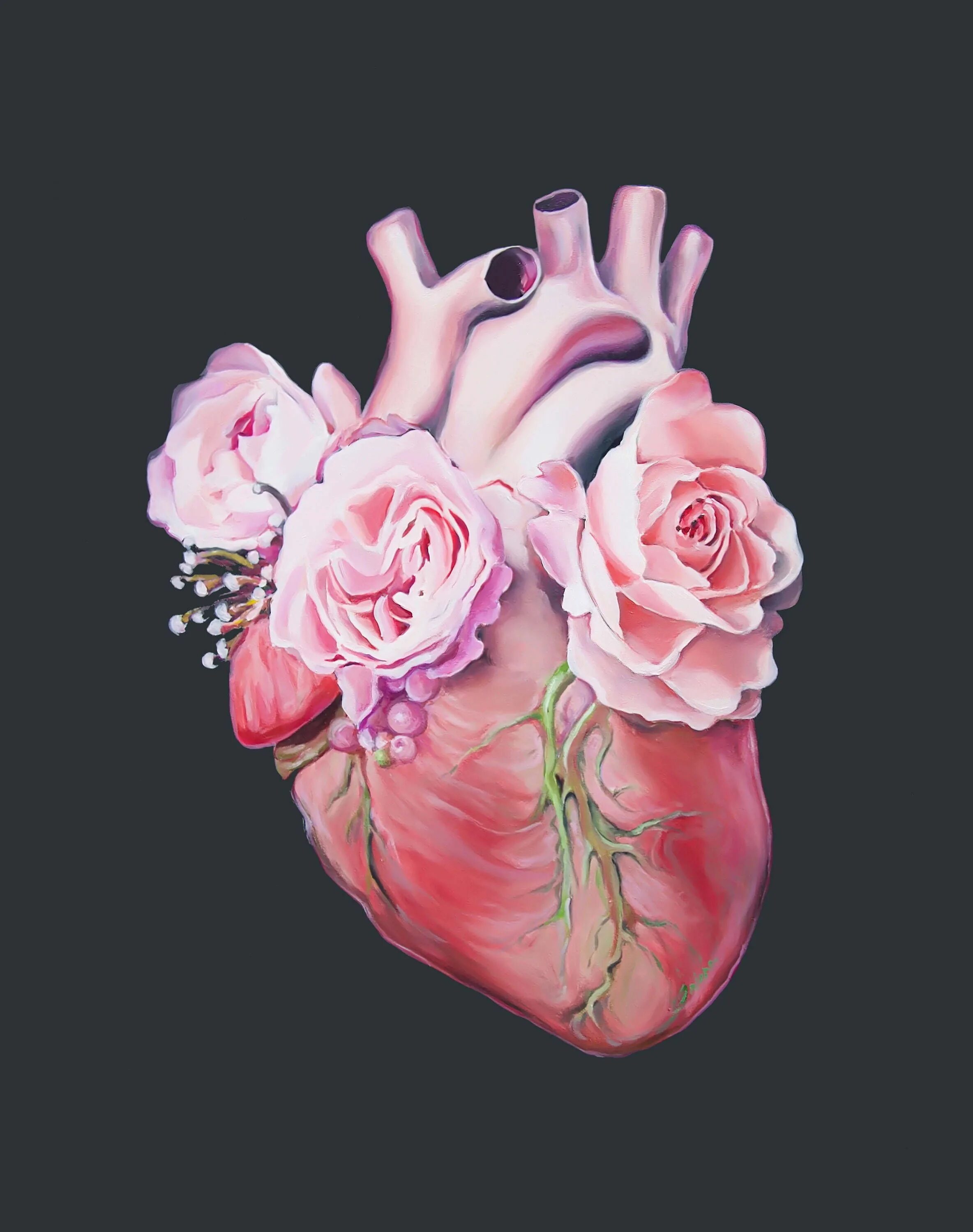 My heart sank. Сердце эскиз. Человеческое сердце с цветами. Сердце тонет. Heart тону.