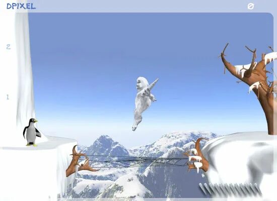 Бить пингвинов битой. Игра йети и пингвины. флеш игры yeti sport. игра снежный человек и пингвины. флеш игра про пингвинов и йети.