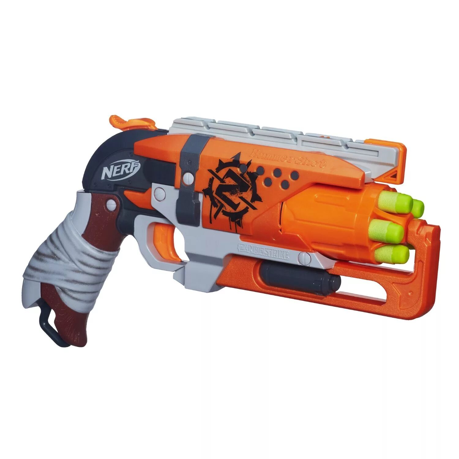 Бластер нёрф зомби страйк. Бластер Nerf Zombie Hammershot. Зомби страйк Хаммершот.