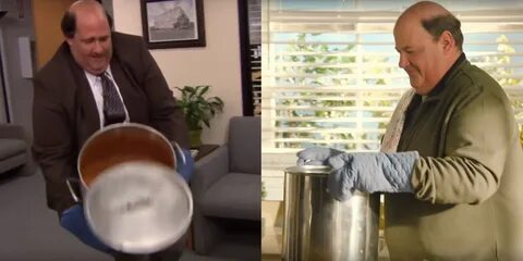 Kevin from 'The Office' relives his infamous chili fail in hilari...