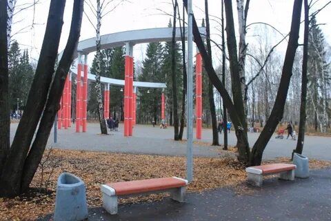 Парке имени чехова