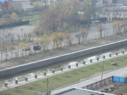 Набережная реки каменки