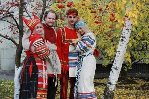 Русско народная семья