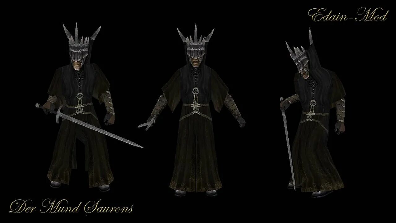 Mod witch king. Властелин колец глашатай саурона. edain mod. глашатай саурона в полный рост. голос саурона.