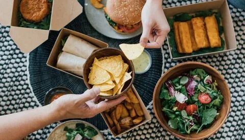 Taking food