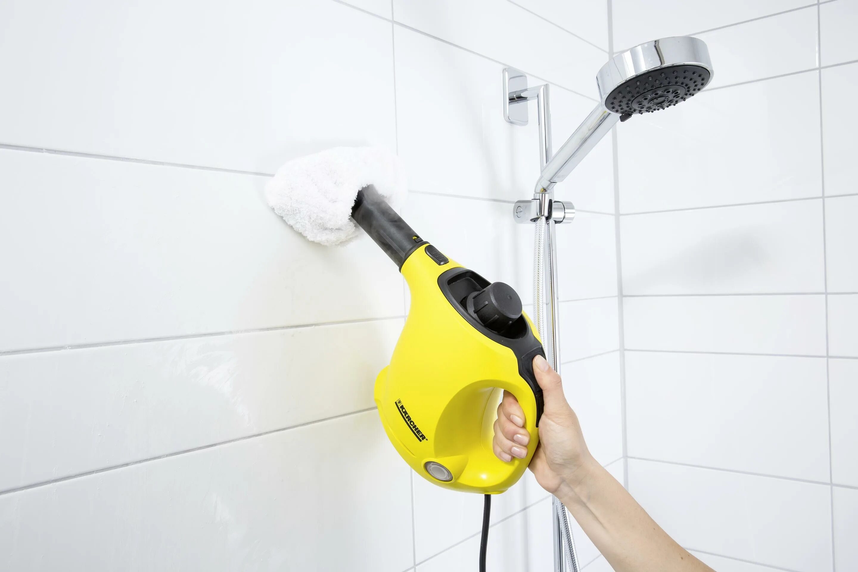 Мытье стен и потолка. Пароочиститель Karcher SC 1. Пароочиститель Karcher SC 1.030. Karcher 2.863-260.0. Пароочиститель Karcher SC 1 + Floor Kit.