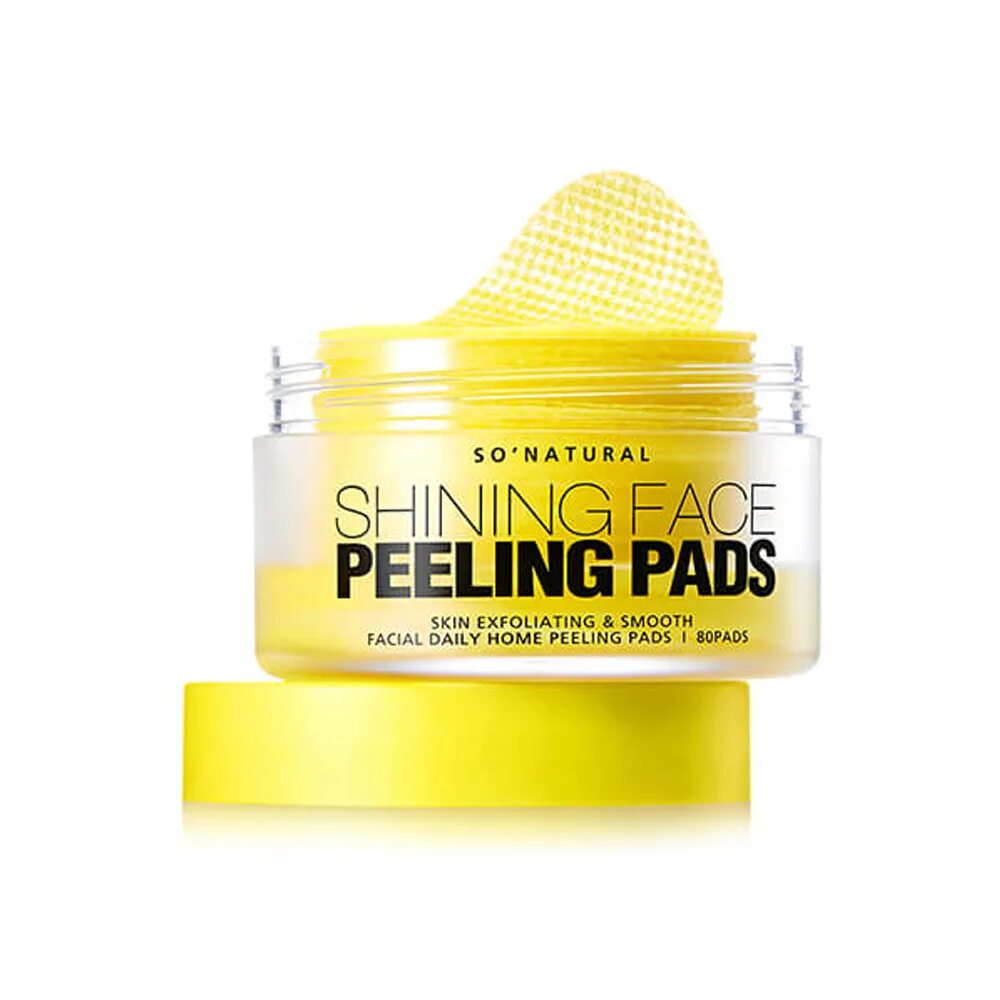 Пилинг shine. So natural shining face peeling pads. so natural корейская косметика. пилинг пэды. пилинг пэды для лица.