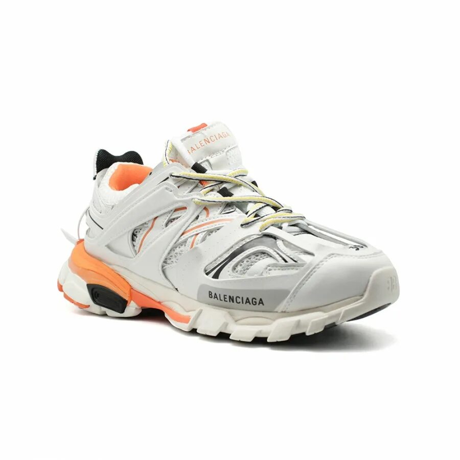 Balenciaga track Orange White. Balenciaga track 2 White Orange. Balenciaga track Trainer White Orange Original. Баленсиага трак 1.