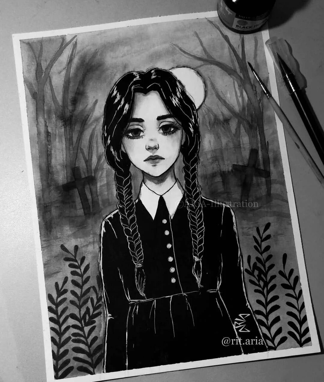 Уэнздей аддамс тату. Уэнсдей аддамс art. Венсдей аддамс. Уэнздей аддамс 2019. Мартиша аддамс актриса венсдей 2022.