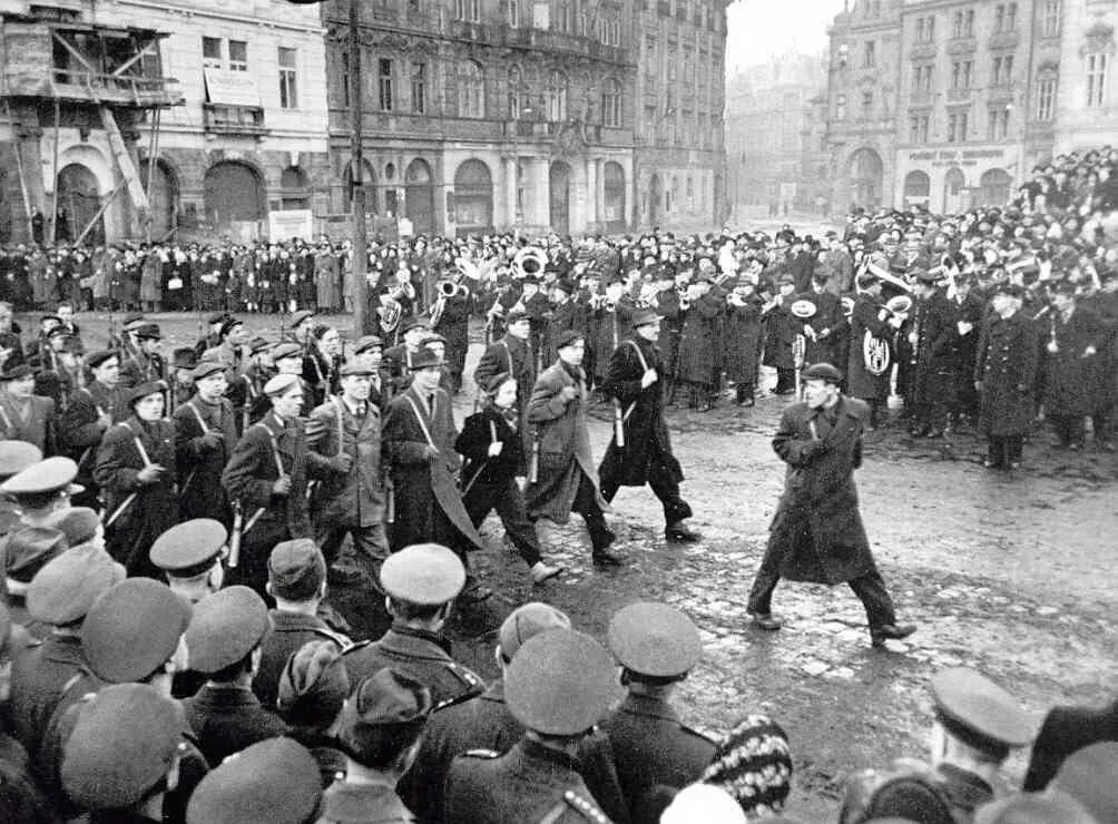 Октябрь 1939 года. Коммунистический переворот в Чехословакии 1948. Чехословакия февраль 1948. Чехословакия 1948 год. Прага 1948.