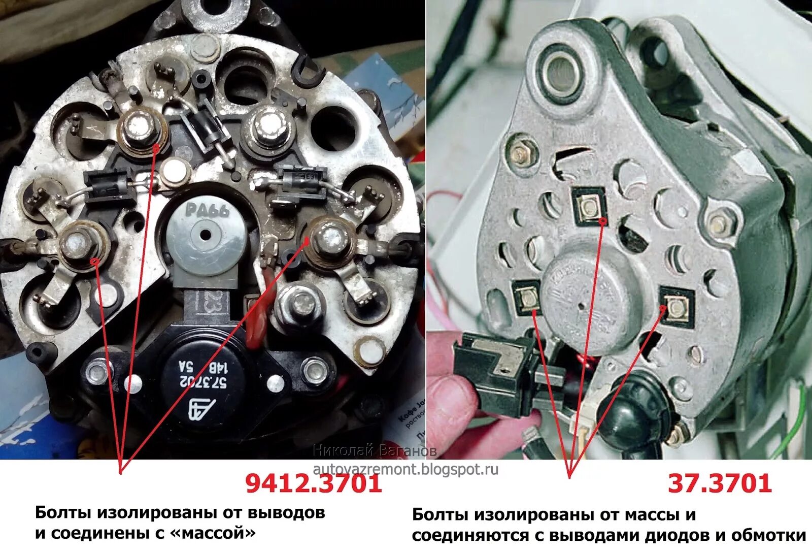 Где на генераторе возбуждение