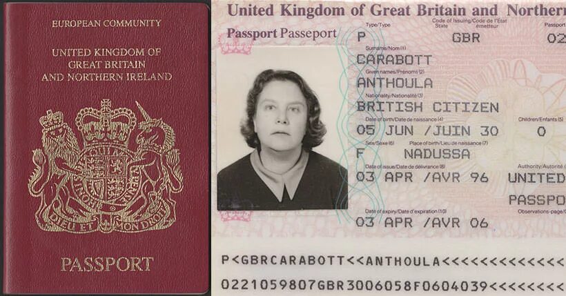 Passport issued