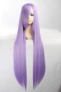 long purple wig cosplay first-class service.