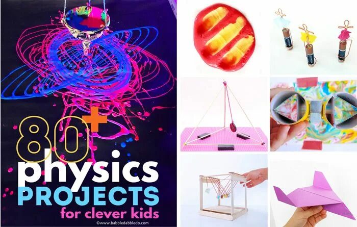 Physics projects. Physics for kids. physics experiments for kids. international physics projects. test physics for kids.