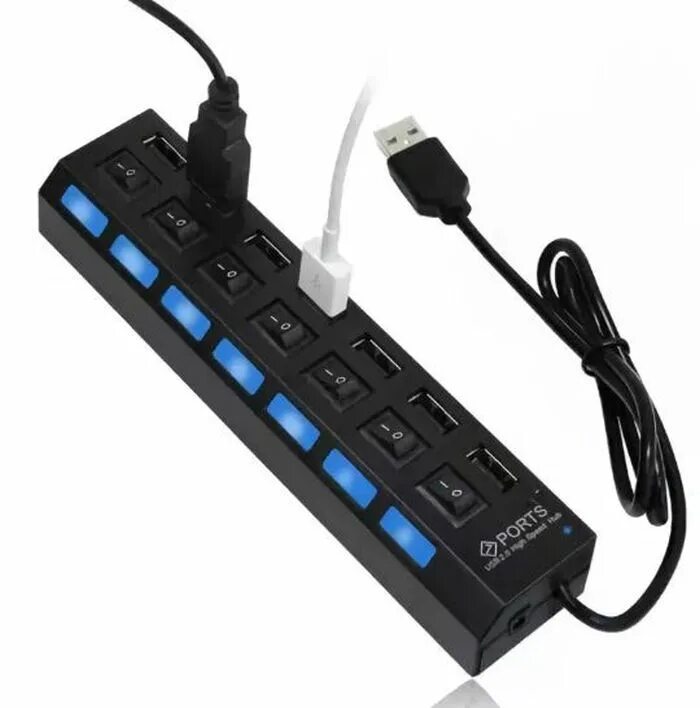 USB 2.0 Hub 7-Port блок питания. Hama <39859> 7-Port USB2.0 Hub. Разветвитель USB 2.0 Hub Hi-Speed 7 портов. Разветвитель USB 2.0 Kreolz Hub-007 7 Port + блок питания.