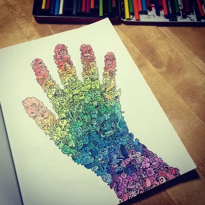 Рисунки фломастерами. Австралийская художница элспет маклин. Сочетание техник рисунок. Способы раскрасить. Способы раскрасить.