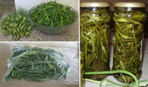 Как использовать стрелки чеснока