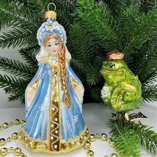 Елочные игрушки царевна лягушка