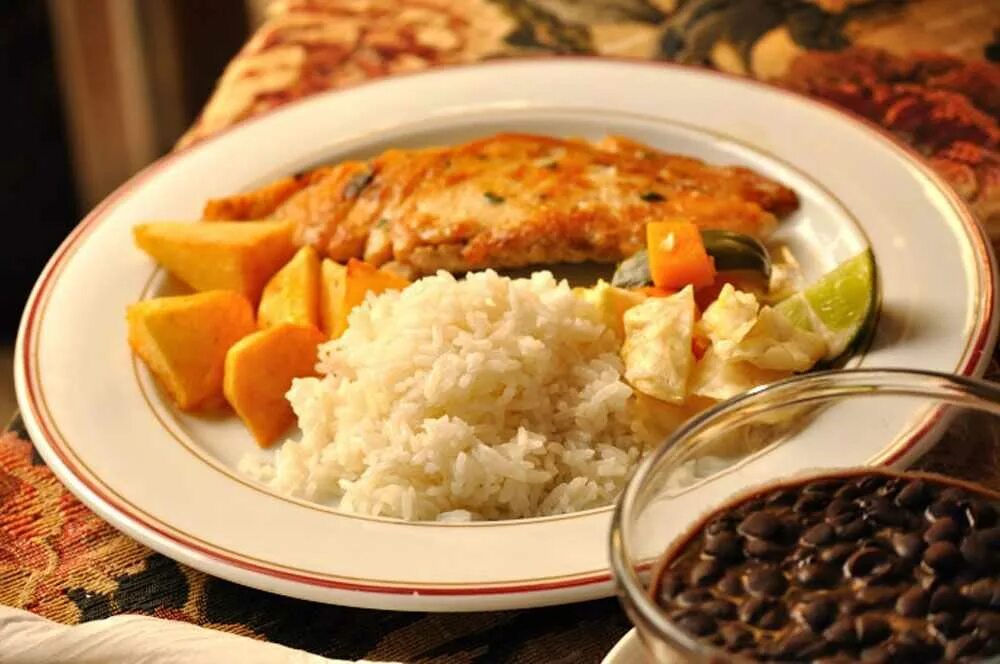 Кубинские рецепты. Кубинская кухня. Куба национальные блюда. Кубба блюдо. Рис по кубински.