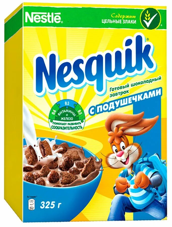 Нестле Несквик. Nesquik завтрак. Хлопья Nestle Nesquik ШОК.500г. Несквик готовый завтрак 250.