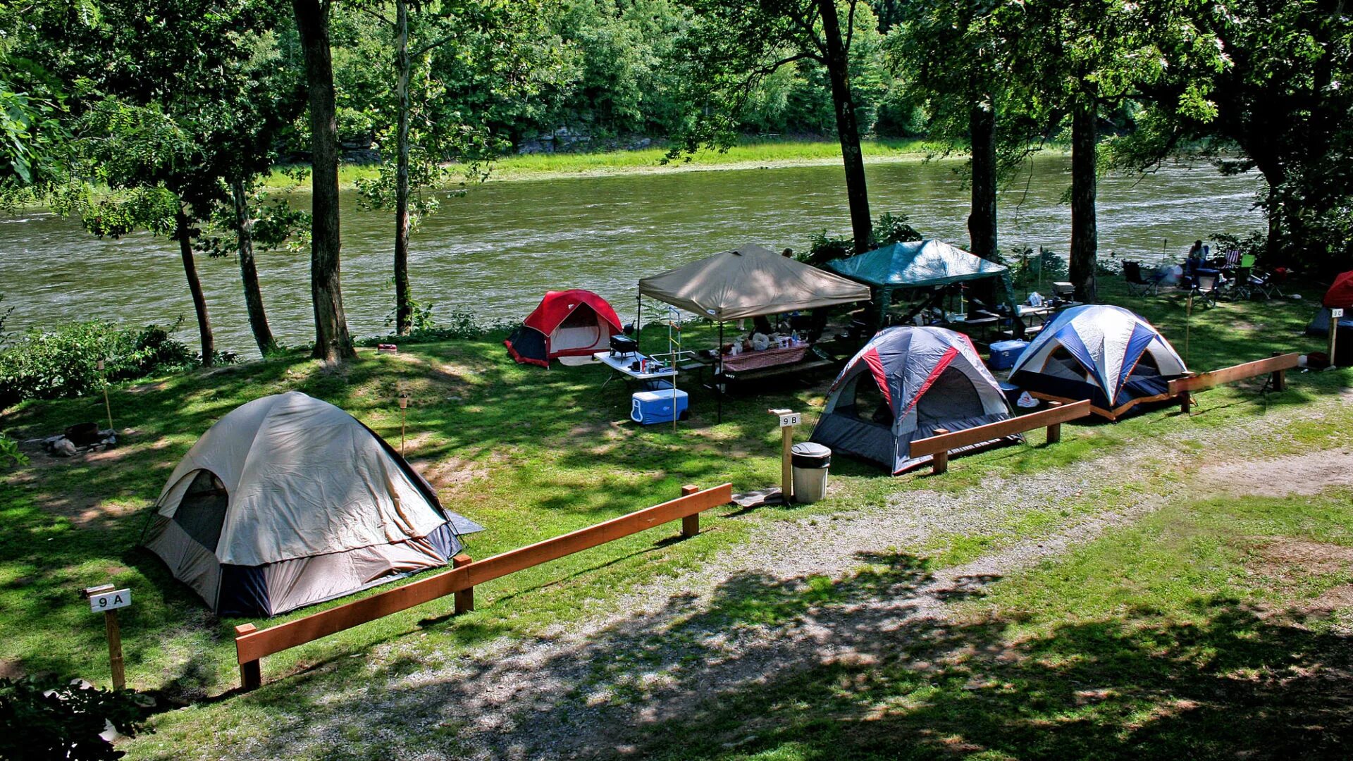 Camping river