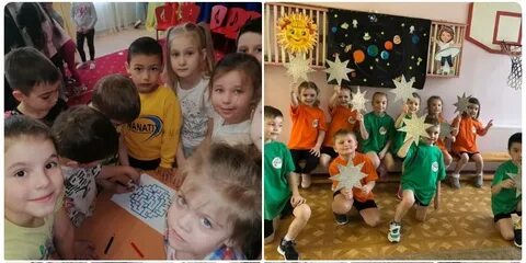 Флешмоб ко дню космонавтики для детей