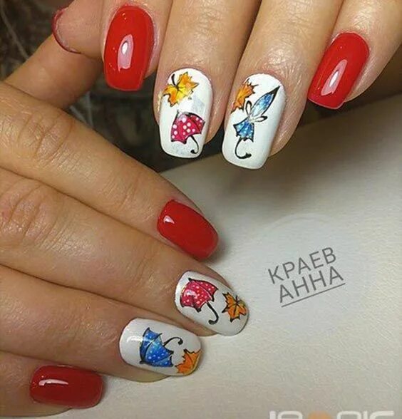 Fall leaf nail art: chic manicure ideas to start the season in style Fall nail a