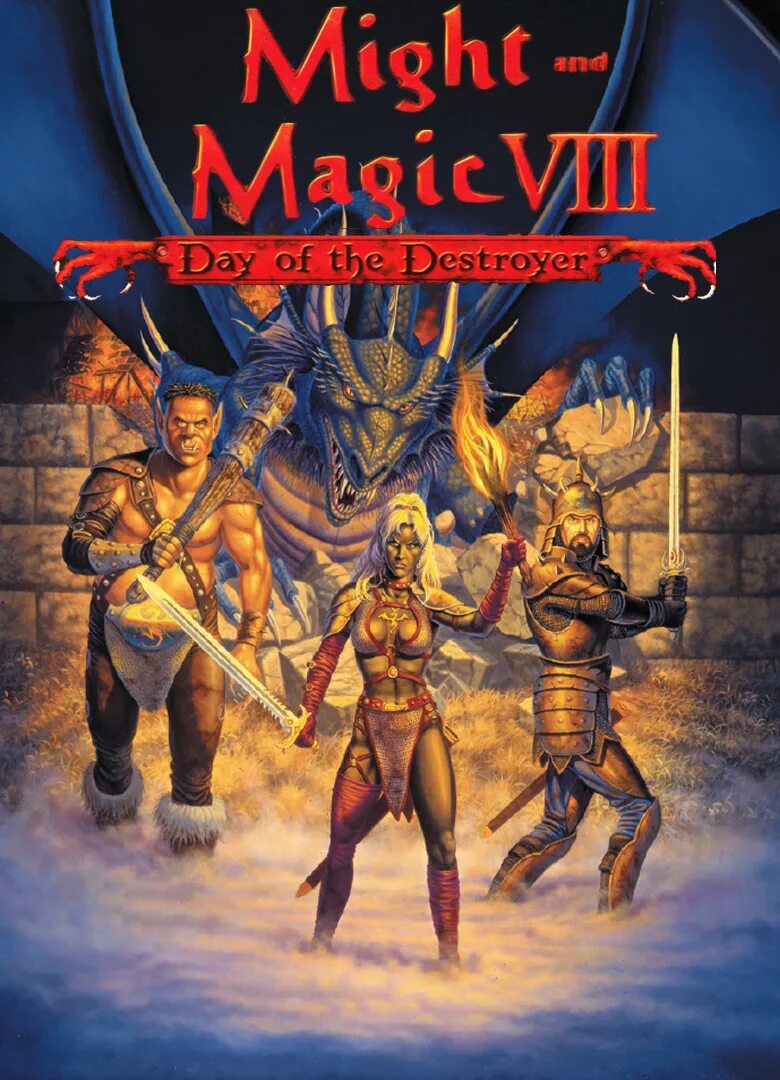 Might and magic day of the destroyer. Might and Magic VIII Day of the Destroyer. Меч и магия 8 эпоха разрушителя. Might and Magic 8 Day of the Destroyer. Might and Magic VIII: Day of the Destroyer обложка.