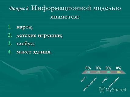 Знаковой моделью является макет здания глобус