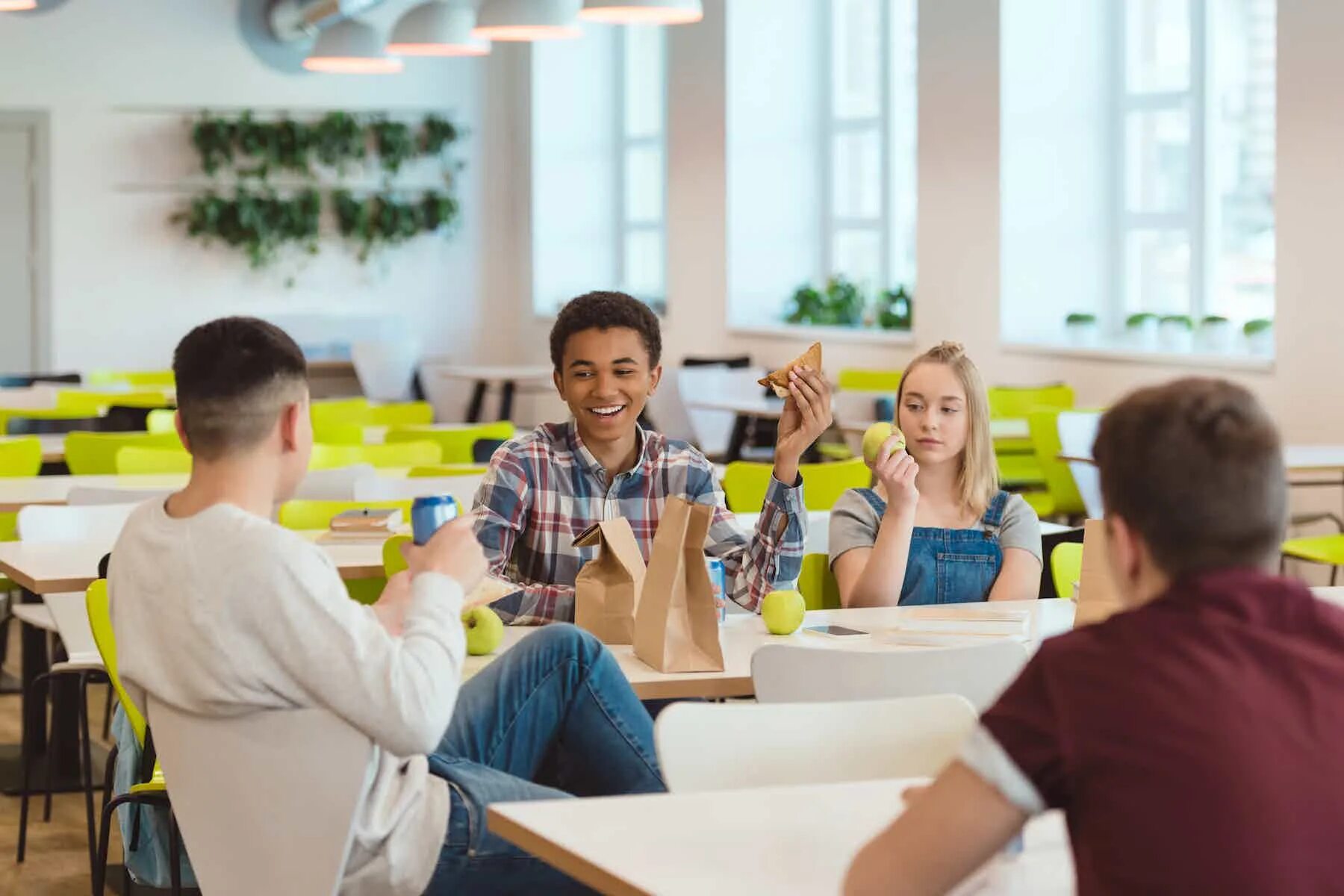 Eat in class