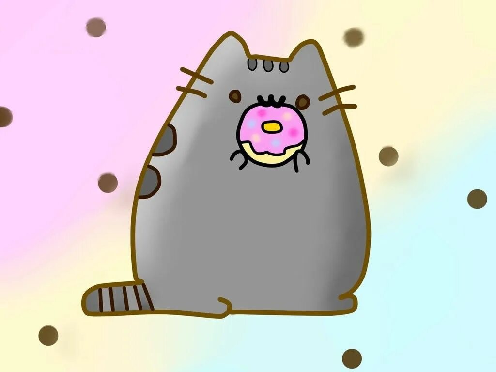 Котенка зовут пушок