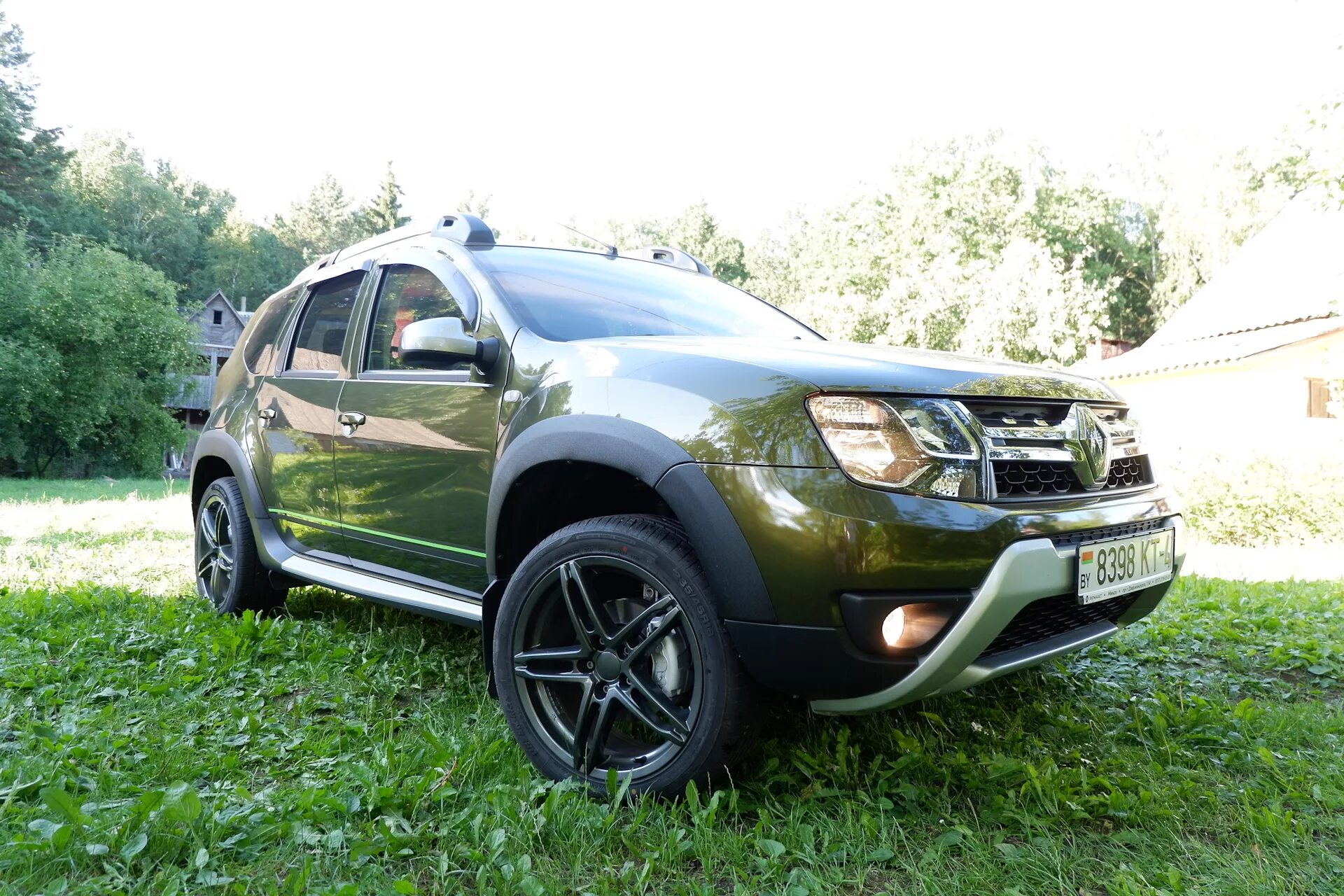 Переобулся в летние колеса! - Renault Duster (1G), 1,5 л, 2014 года колёсные дис