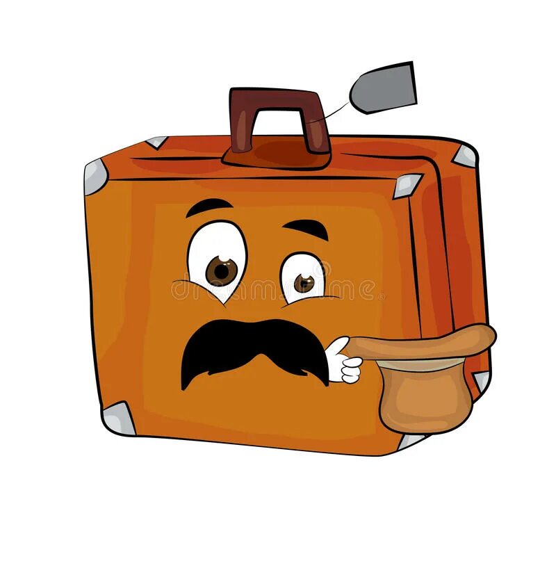 2 character the suitcase load
