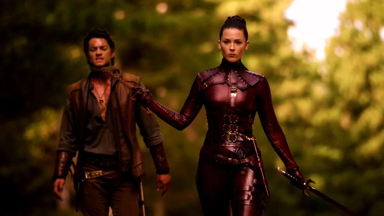 денный. лесли-энн брандт легенда об искателе. эйджил морд сит. морд сит денна в белом. денный.