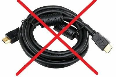 Ноутбук не видит hdmi кабель от телевизора
