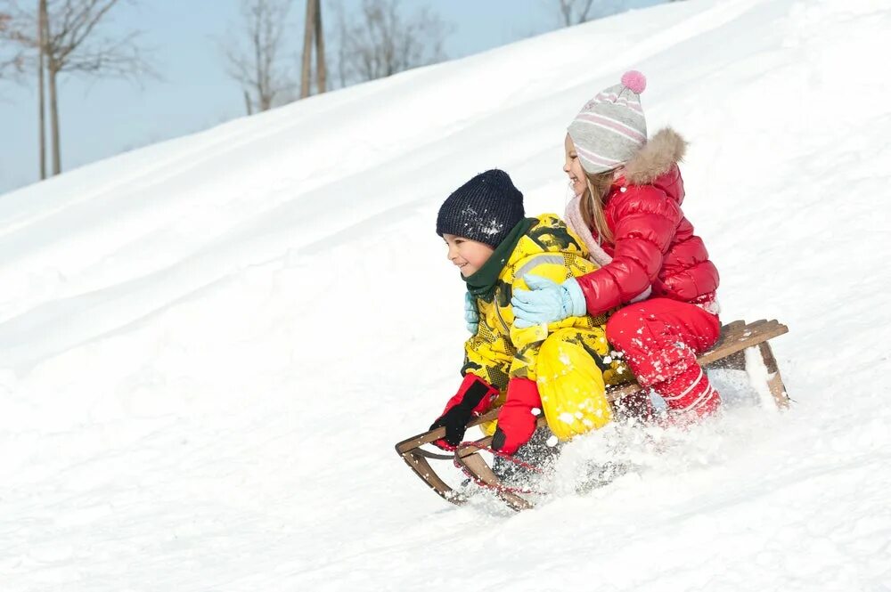 Go sledding