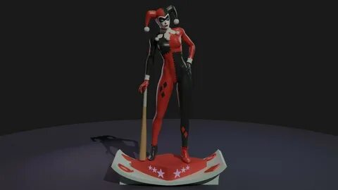 Harley quinn 3d