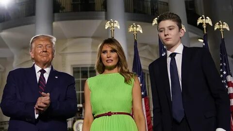 Бэррон трамп рост
