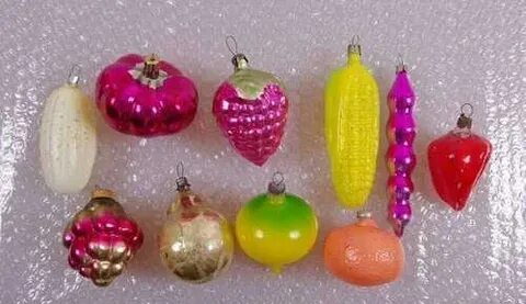Елочная игрушка кукуруза