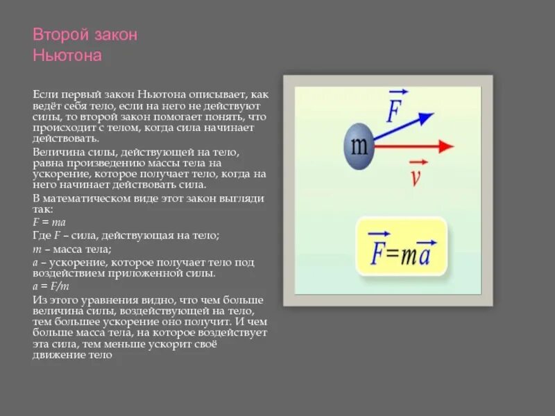 Формулы сил, второй закон Ньютона.. Второй закон Ньютона m1/m2. Первый закон Ньютона. Первый и второй закон Ньютона. 2 ньютон формула