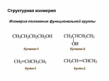 Структурный изомер бутанола 1
