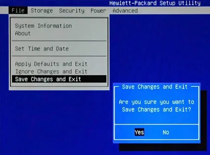 Hewlett packard setup