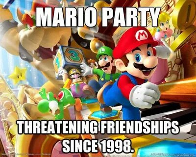 When Mario is responsible for ruining your birthday party: S